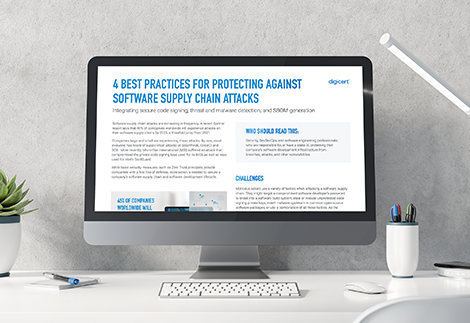 Digital Trust to Combat Software Supply Chain Attacks