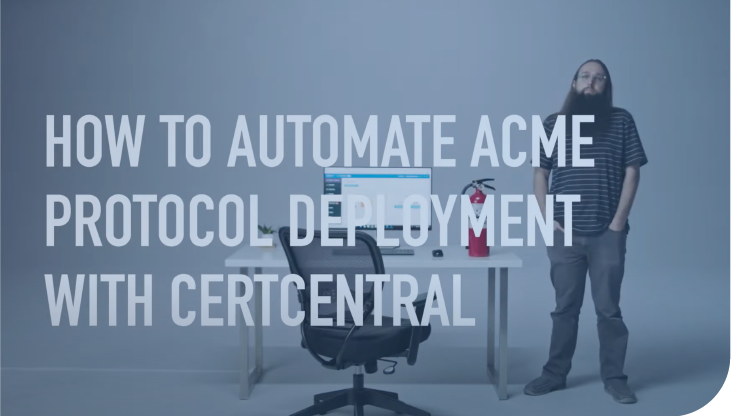 Cert Central Manager Video Carousel